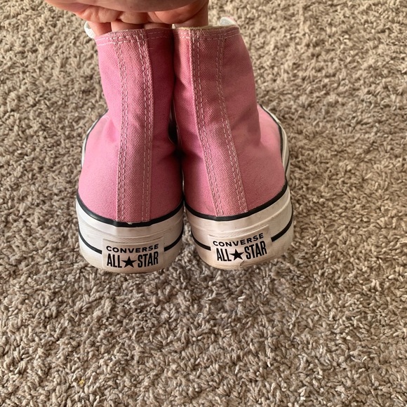Converse Chuck Taylor All Star High-Top Sneakers Pink - Picture 13 of 16